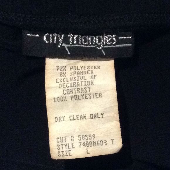 Multiway little black dress! Juniors size L. - Picture 6 of 6